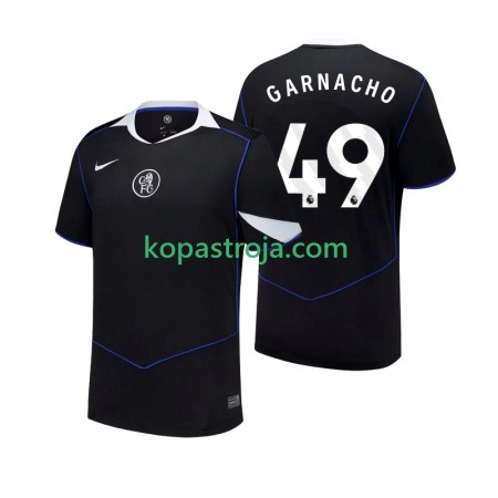 Billiga Fotbollströjor Chelsea Alejandro Garnacho 49 Tredje tröja 2025/26 Kortärmad